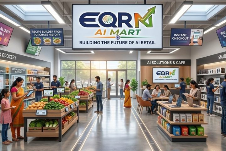 EQRN AI MART store interior